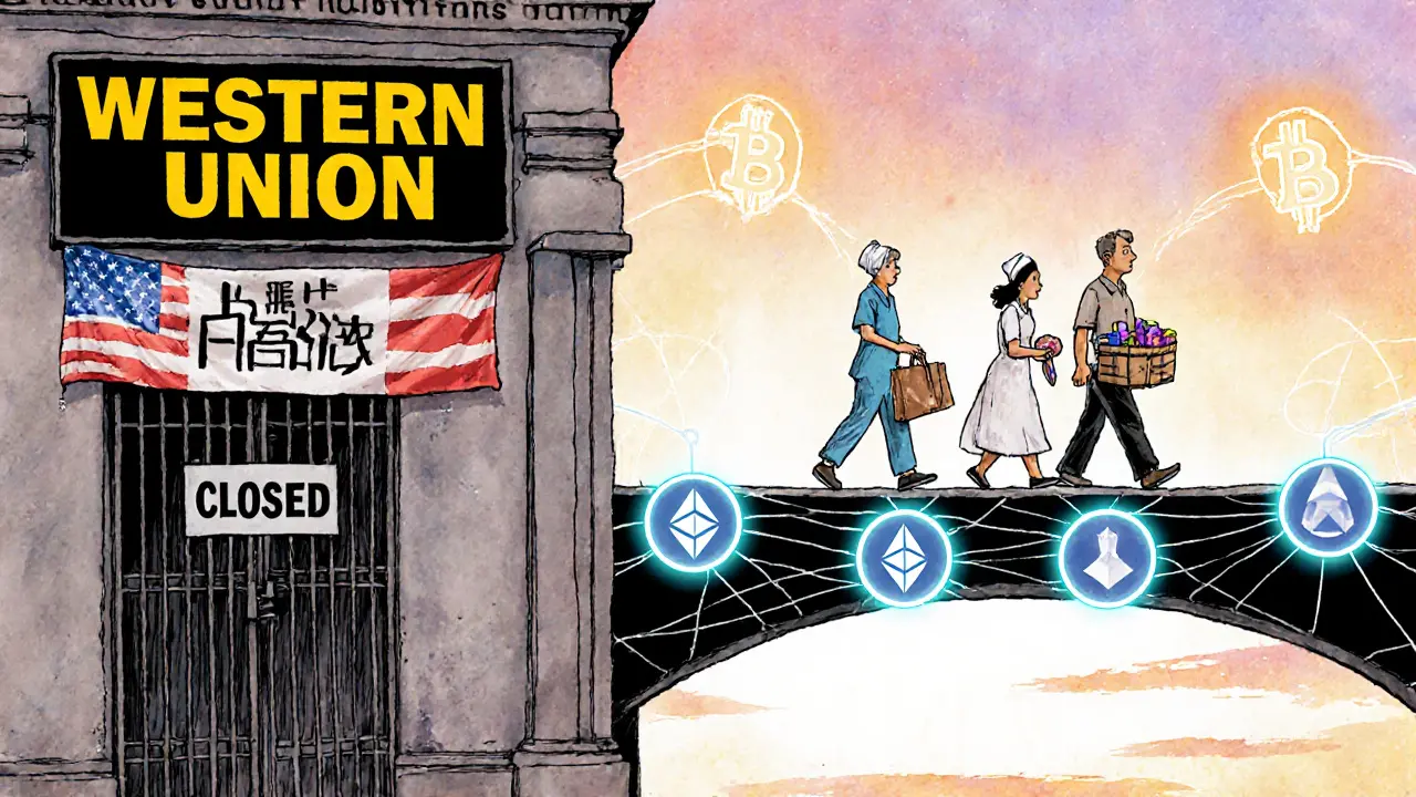 A digital bridge of cryptocurrency connects Cuba to the global economy, replacing blocked financial systems.