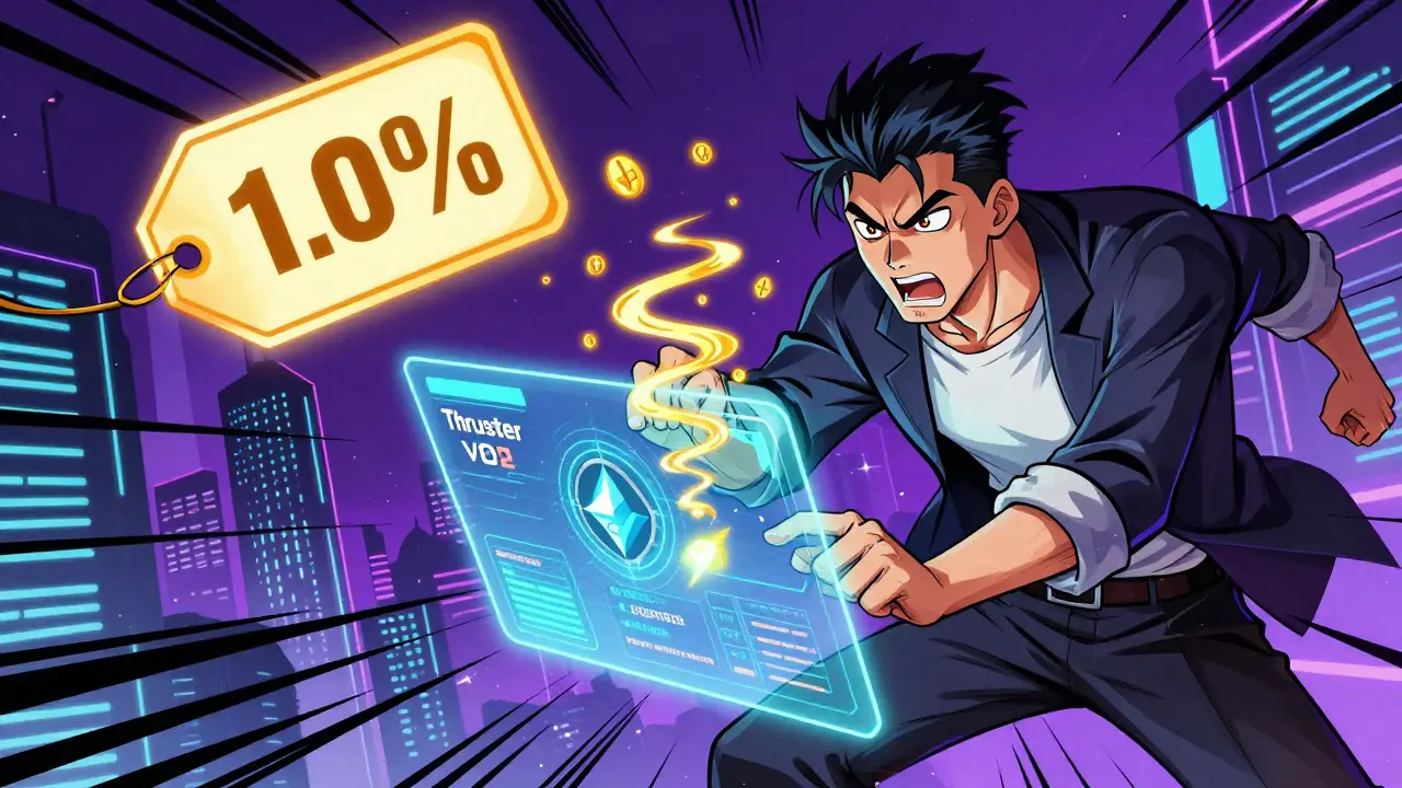 Thruster v2 (1.0%) Crypto Exchange Review: Is It Worth It for Blast Ecosystem Users?