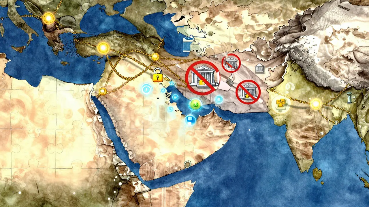 Middle Eastern crypto banking bans: Complete overview of GCC restrictions