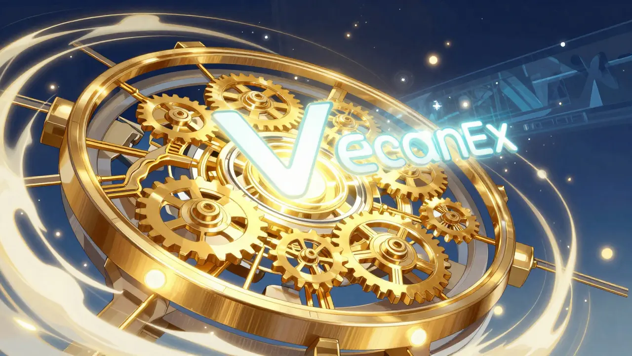 Conceptual illustration of OceanEx and VeChain ecosystem integration