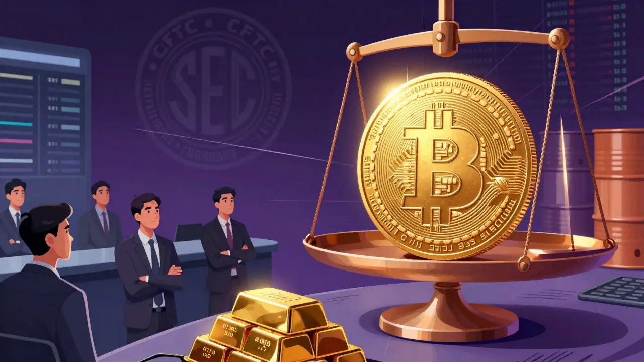 Manhua style: Bitcoin as digital commodity regulated by CFTC