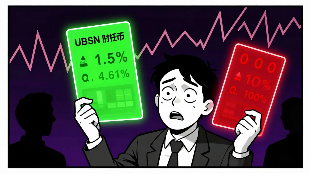 Manhua illustration of investor confusion over conflicting crypto prices