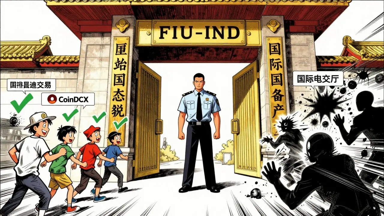 Manhua style: Regulatory gatekeeper blocking non-compliant crypto platforms