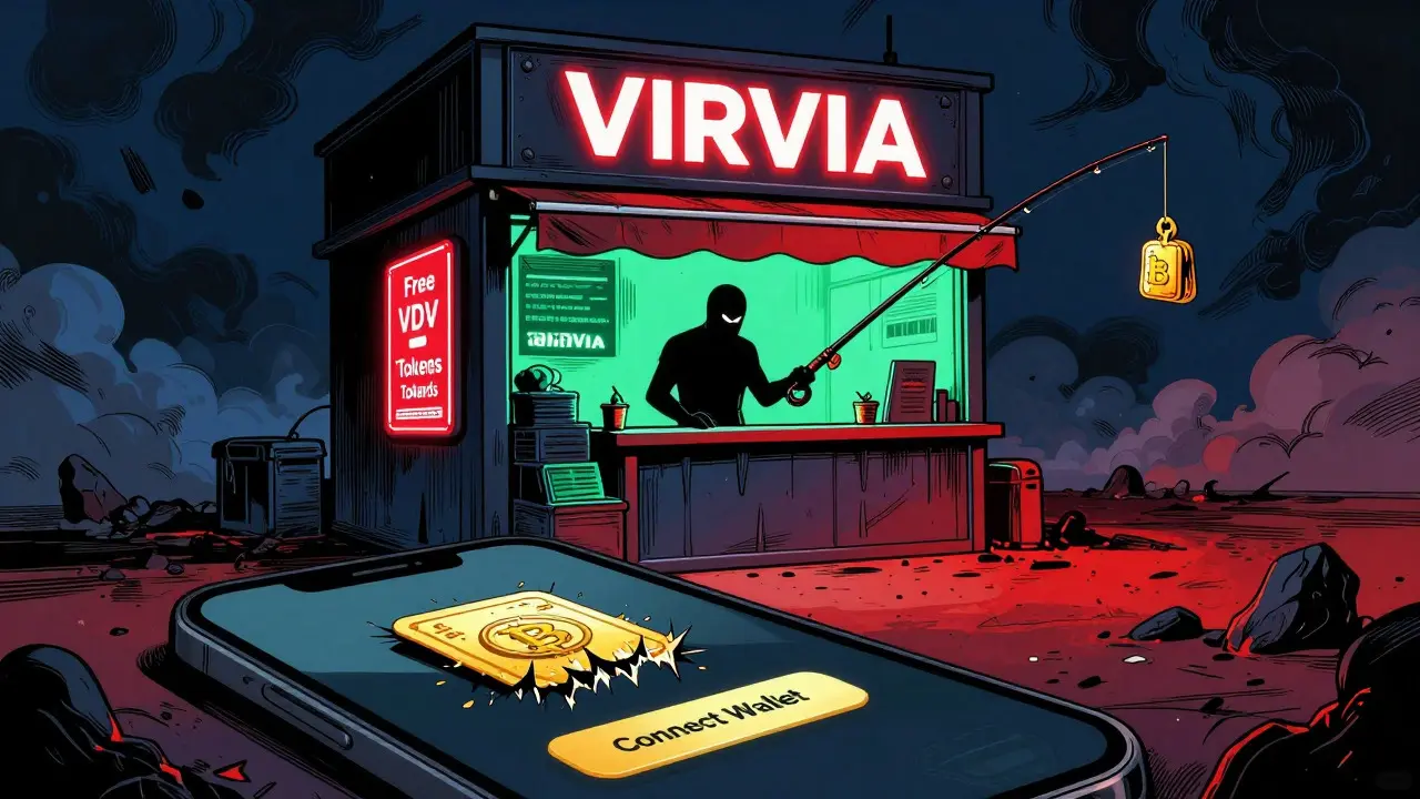 VIRVIA (VDV) Airdrop Scam Alert: Why You Should Avoid VIRVIA Online Shopping