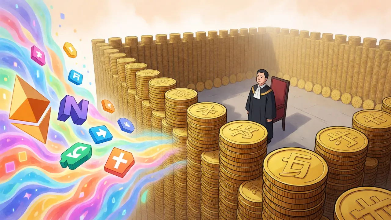 Coin wall blocking digital assets from entering Algeria